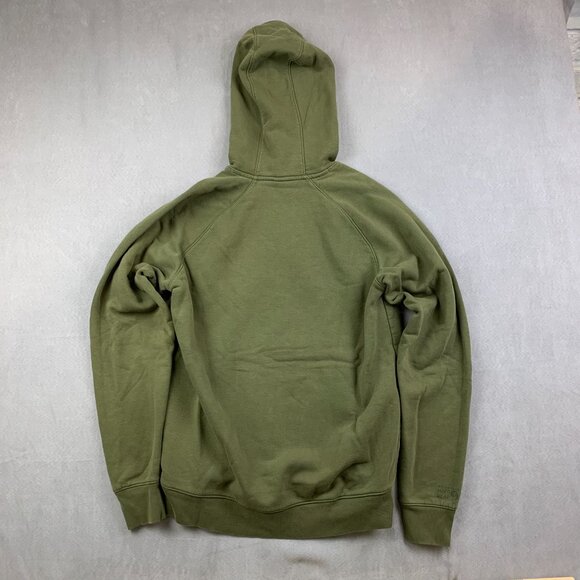Mountain Hardwear Mens Sweater Small Green Hoodie Long Sleeve Big Logo Fleece - Picture 7 of 8